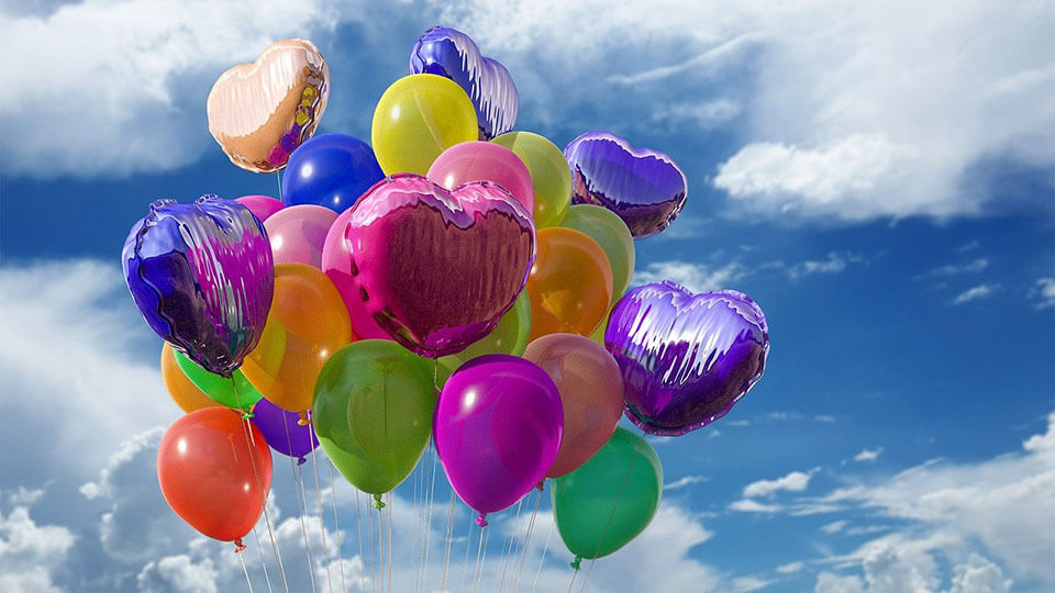 Tendencias en globos para decoración de fiestas