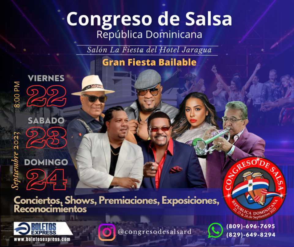 Realizarán primer Congreso Nacional de la Salsa en República Dominicana
