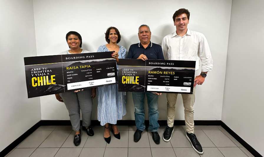 Grupo Ramos y vinos Frontera dan a conocer los ganadores de su promoción “Abre Tu Frontera y Descubre Chile”